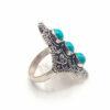 Bague Bohème Triple Turquoise – Image 2
