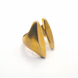 Bague Laiton Réglable Bohème Design Ouvert